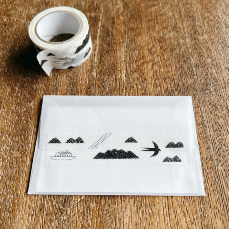 Shun Shun x Mizushima Masking Tape - Scene Seto Inland Sea Shun Shun x Mizushima Masking Tape - Scene Seto Inland Sea